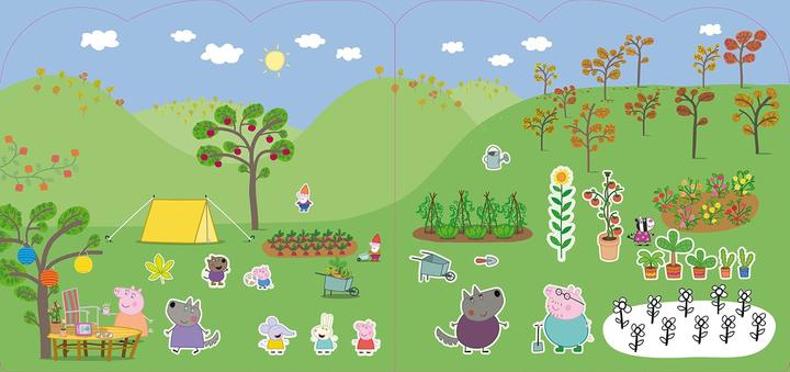 Produktbild Peppa Wutz Stickern Malen Gestalten