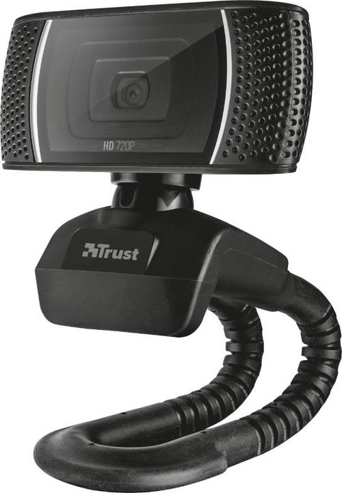 Actual product image Trust Doba - 1280 x 720 pixels - 720p - Car - USB - Black - Clip / Stand (Cable, USB Type-B)