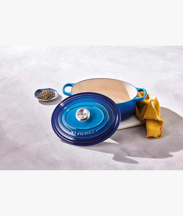 Image du produit Le Creuset Azure (31 cm, Cocotte + faitout, Émail)