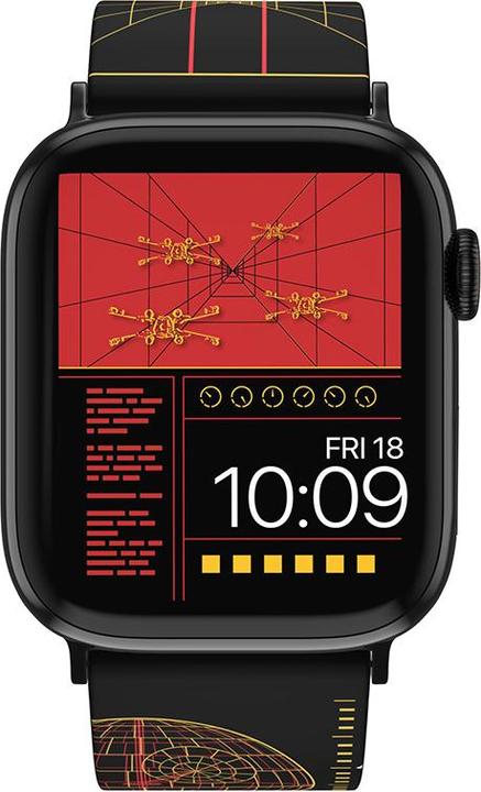 Actual product image Moby Fox Star Wars bracelet pour smartwatch Death Star Trench Run (Silicone, Apple Watch)