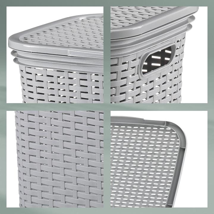 Actual product image Kela Laundry box Brasilia light (60 l)