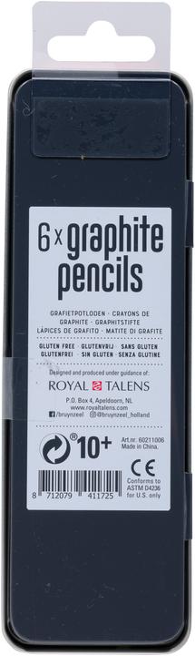 Image du produit Bruynzeel Jeu de 6 crayons (2H, 6 x)
