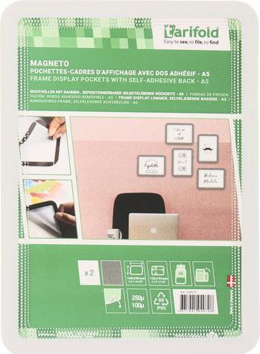 Tarifold Djois Rahmen 194970 PP, PVC, transparent (A5)