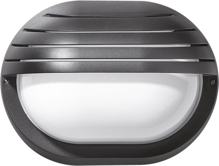 Image du produit PiL Prisma 300275 Applique murale IP44 A 1 x 60W E27, noir (E27, IP44)