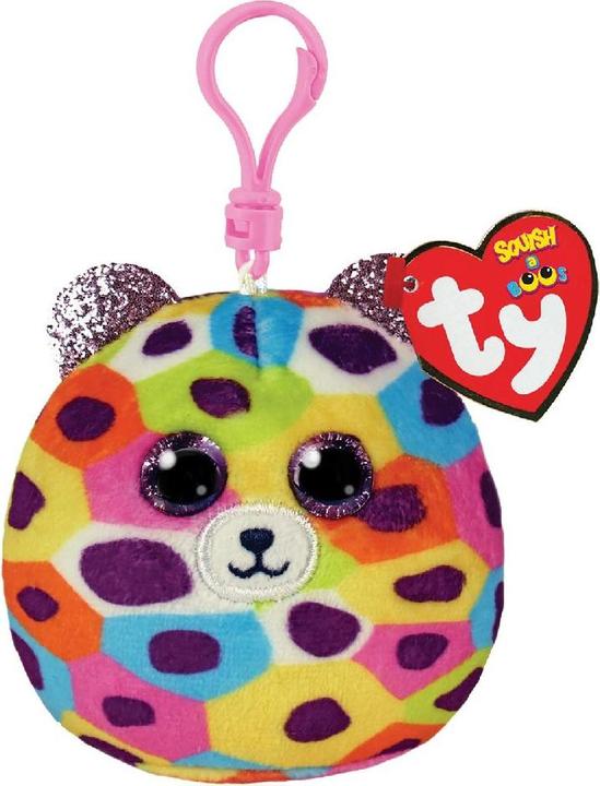 Image du produit Ty Giselle Leopard Squishy Clip 9cm