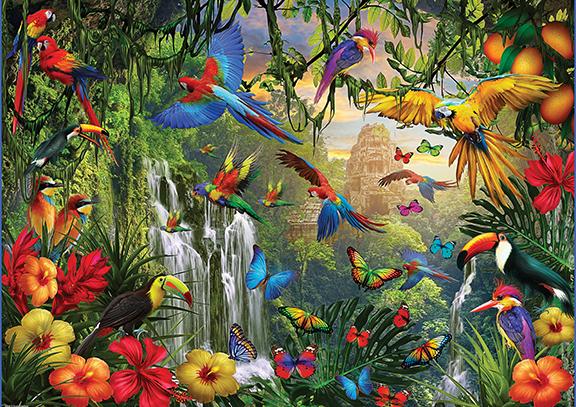 Produktbild Eurographics Tropisches Vogelparadies (500 Teile)