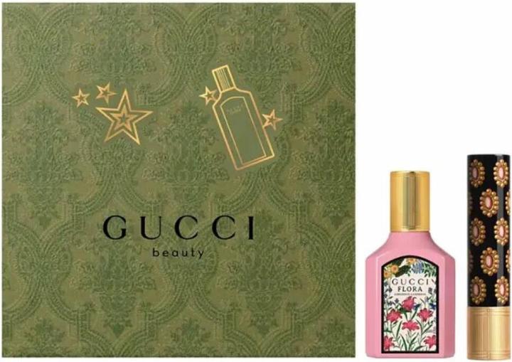 Produktbild Gucci Flora Gorgeous Gardenia Eau de Parfum und Brilliant Lippenstift Set 30ml/18g