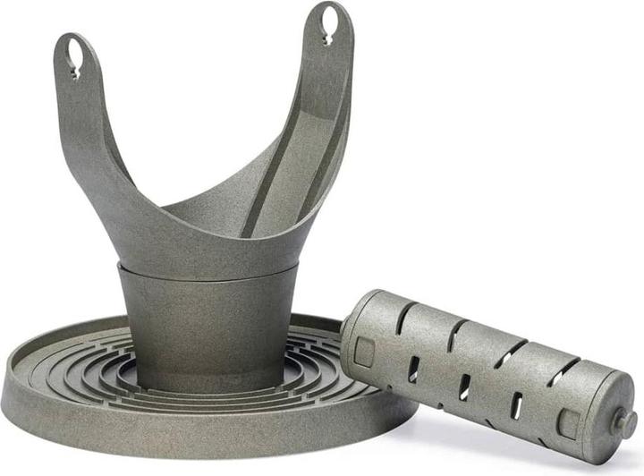 Actual product image Beeztees Feeding Station Chickens Play and Snack Tower, Grey