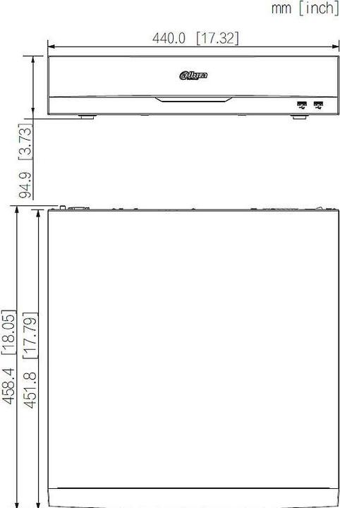 Actual product image Dahua NVR5832-EI 32 channel NVR, HDMI/VGA (Network Video Recorder (NVR))