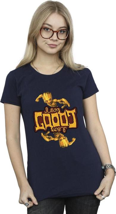Image du produit - T-shirt GUARDIANS OF THE GALAXY GROOT INVERTED GRAIN - Femme (XL)