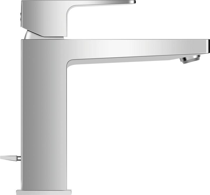 Actual product image Duravit Manhattan single lever washbasin mixer, M FreshStart, 129 mm projection, with pop-up waste
