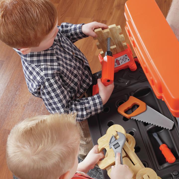 Actual product image Step2 Handyman Workbench Orange