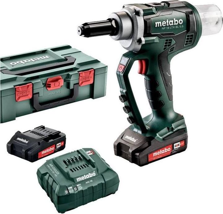 Immagine prodotto Metabo Pistola per rivetti ciechi a batteria NP 18 LTX