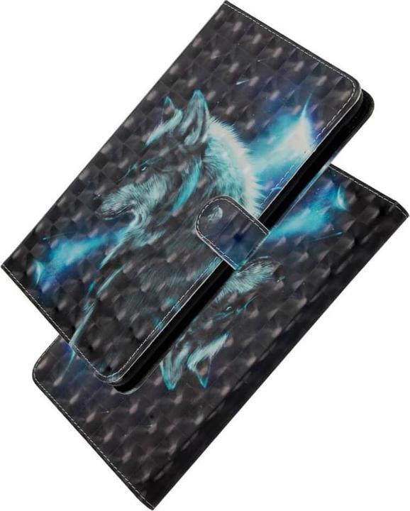 Produktbild Cover-Discount iPad 10.2 - Etui Glitzer Effekt Wolf (iPad 10.2)