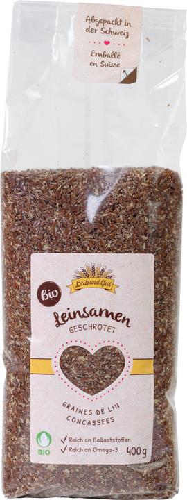 Leib und Gut Graines de lin concassées (400 g)