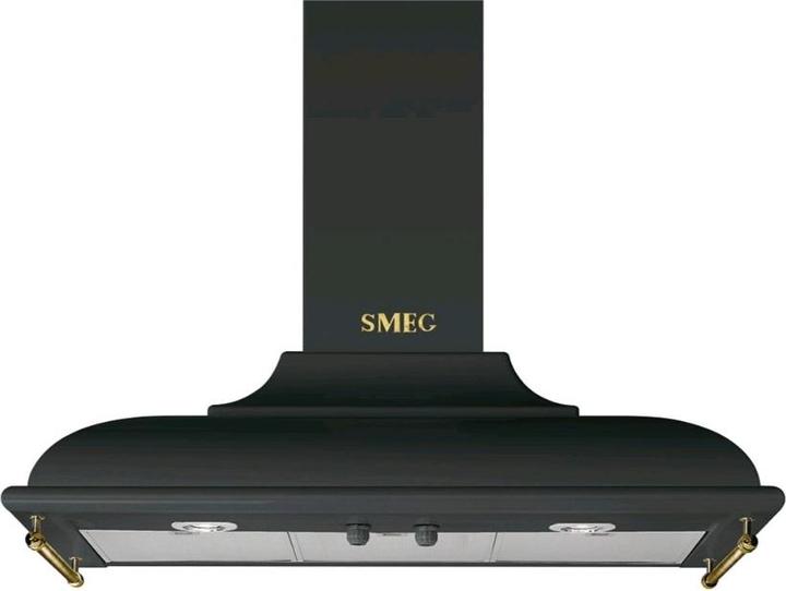 Image du produit Smeg KC19AOE Hotte murale trapèze, 90 cm, anthracite (Hotte murale)