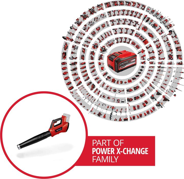 Actual product image Einhell GE-LB 36/210 Li E-Solo (Rechargeable battery operated, Leaf blower)