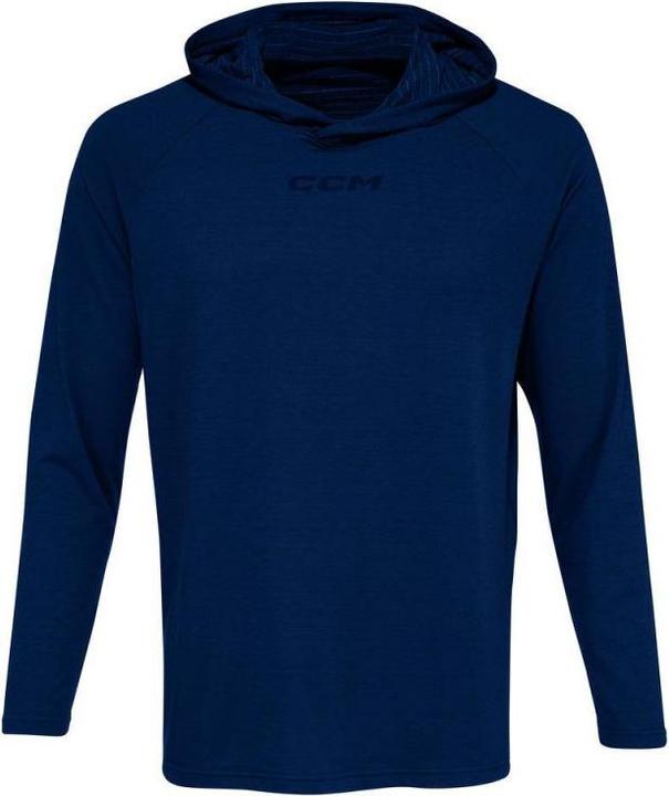Produktbild CCM Langarm-Premium-Trainingshoodie (M, temno siva (grau meliert)) (M)
