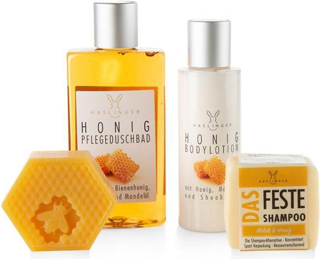 Image du produit TOP Coffret cadeau bien-être au miel (Set soin du corps)