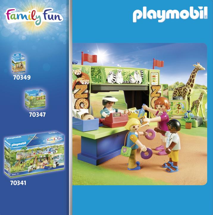 Produktbild Playmobil Gorilla mit Babys (70360, Playmobil Family Fun)