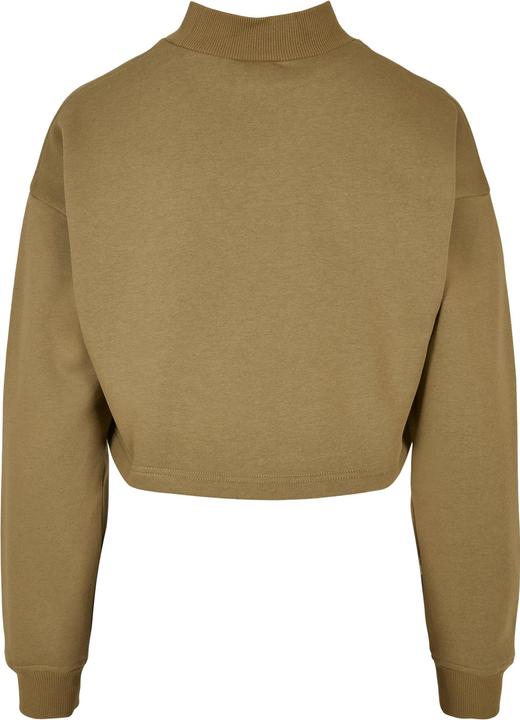 Actual product image Urban Classics Ladies Cropped Oversized Sweat High Neck Crew - 14225 (M)