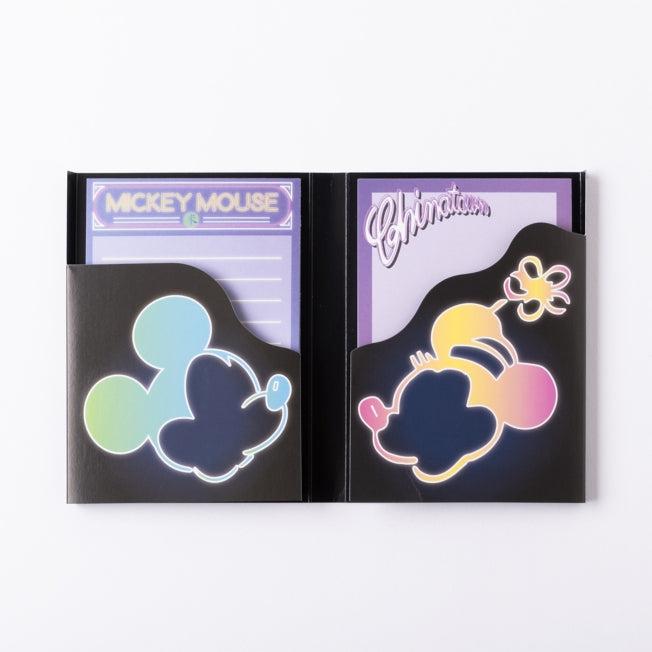 Image du produit Disney Store - China Town Pata Pata Memo (Neon Mickey Minnie) - Carnet de notes
