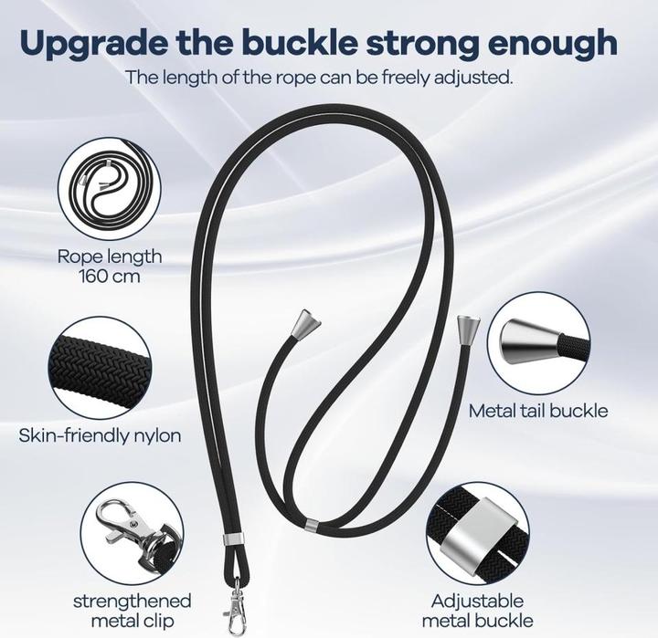 Produktbild Screenguard Universal Necklace Handykette für Smartphone Hüllen