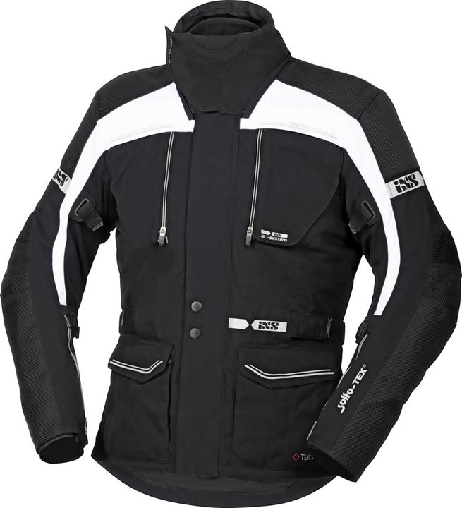 Produktbild iXS Tour Jacke Traveller-ST schwarz-weiss L (Herren, Damen, L)