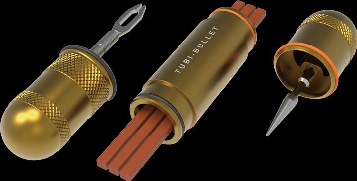 Produktbild Topeak Tubi Pod, Aluminum pod mit Air Stopper & Tubeless Reifen Reparations Kit