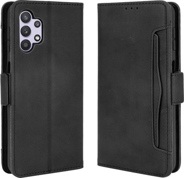 Actual product image Cover-Discount Galaxy A32 5G - Case with many card slots black (Samsung Galaxy A32 5G)
