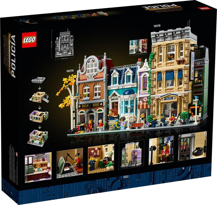 Produktbild LEGO Icons Creator Expert End-Of-Live Set Polizeistation - 10278 NEU! Teile 2923x (10278)
