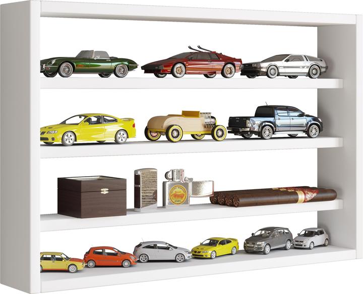 Image du produit VCM Étagère murale en bois Vitrine murale Étagère Osado M (60 x 10 x 40 cm)