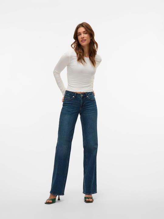 Produktbild Vero Moda VMVANESSA Niedrige Taille Weiter Beinschnitt Jeans Weit geschnitten (W25/L30)