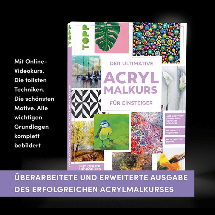 Immagine prodotto Der ultimative ACRYLMALKURS für Einsteiger (Tedesco, editore sfacciato, 2025)