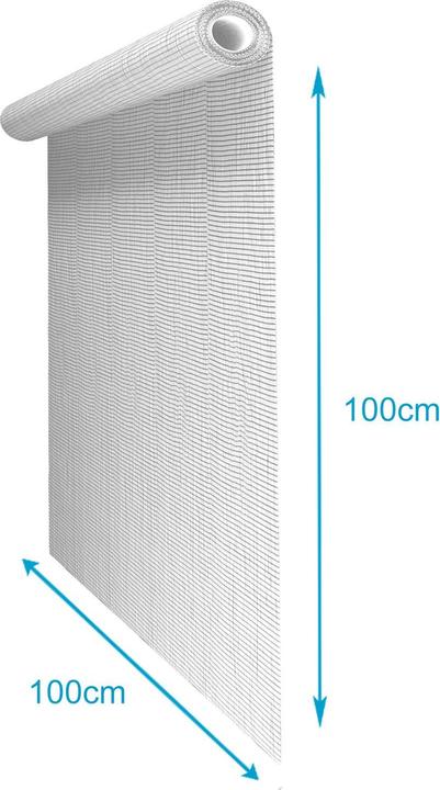 Actual product image Intirilife Fly Net in White Width 100cm (100 x 100 cm)