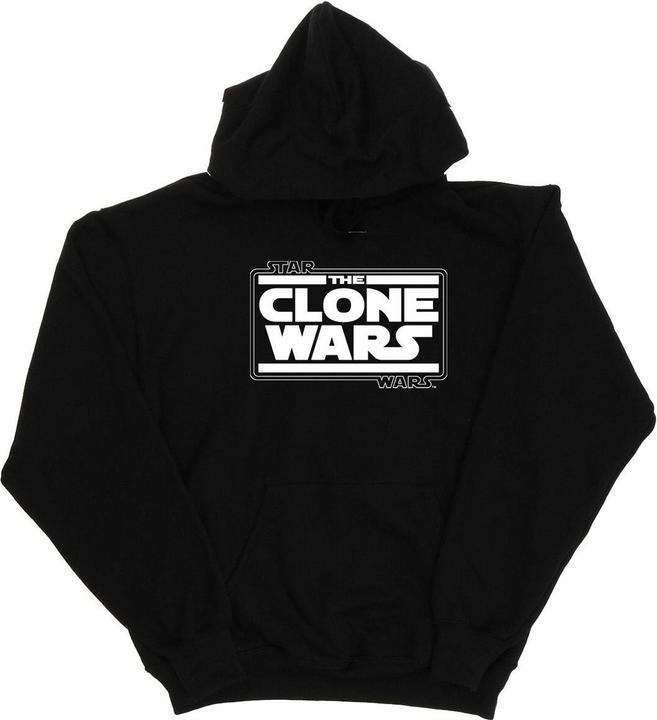 Produktbild Star Wars Clone Wars Logo Kapuzenpullover (L)