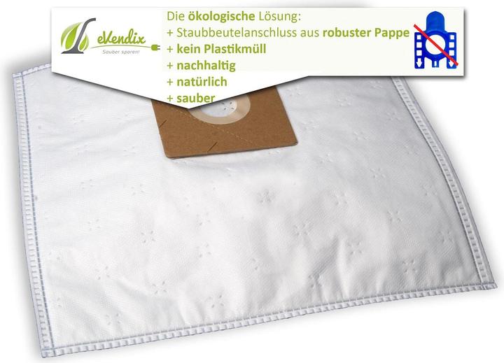 Produktbild eVendix 10 Staubsaugerbeutel kompatibel mit DOMO DO 7294 S, 10 Staubbeutel + 1 Mikro-Filter, kompatibel mit (10 x)