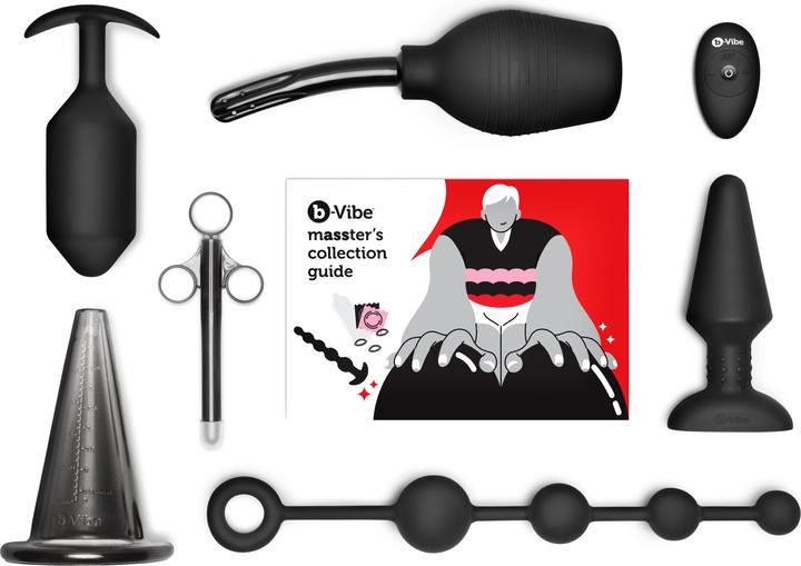Produktbild B-Vibe Anal Education Set: mASSters Degree Edition