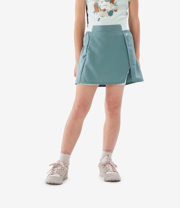 Produktbild Quechua Hosenrock Kinder Wandern - MH100 grün (6, 7, 8)