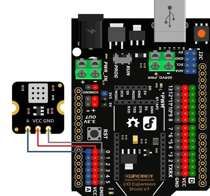 Image du produit DFRobot Fermion CH4 Méthane Capteur de gaz analogique