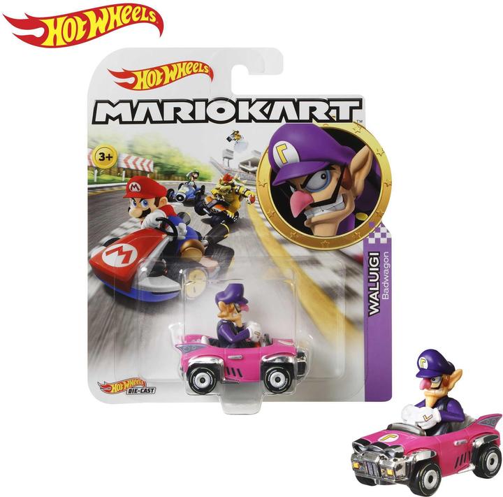 Produktbild Hot Wheels Mario Kart Replica Die-Cast Assorted