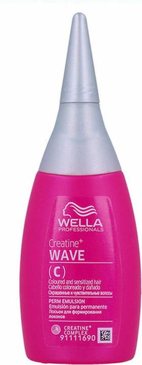 Image du produit Wella Professionals Creatine Wave C Émulsion permanente pour boucles 75 ml (Gel coiffant, 75 ml)