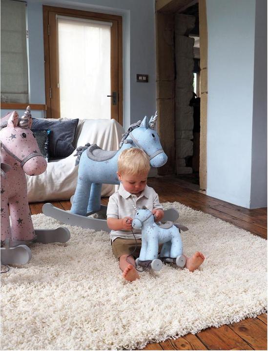 Produktbild little bird told me Moonbeam Unicorn Pull Along