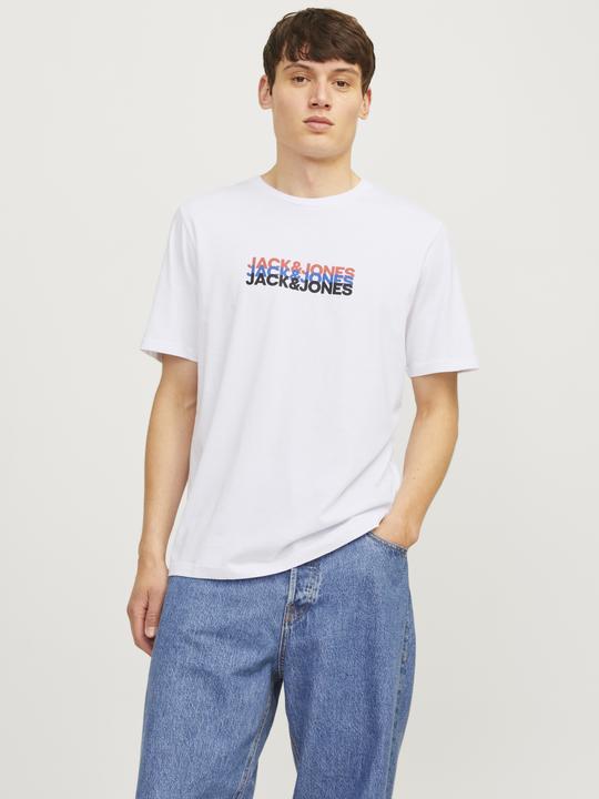 Actual product image Jack & Jones 3-pack Printed Round Neck T-shirt T-shirt (XS)