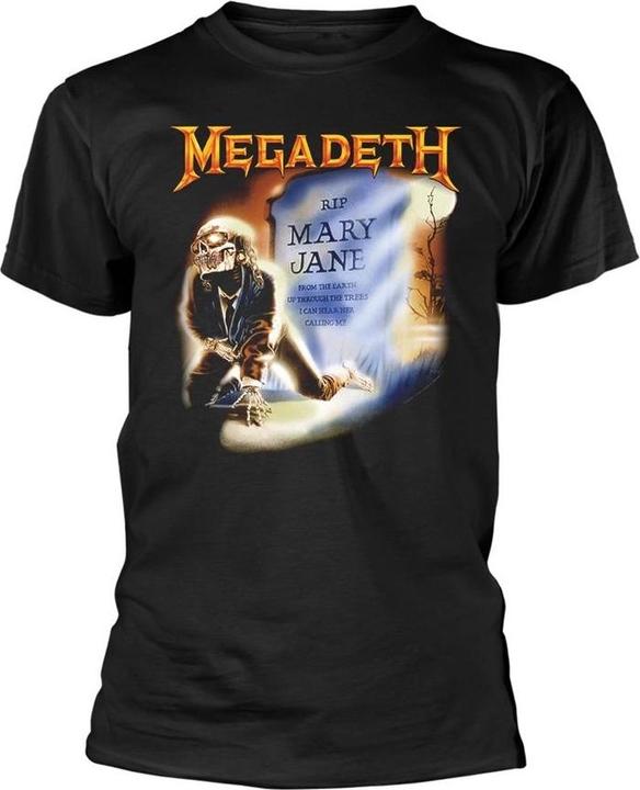 Immagine prodotto Megadeth Mary Jane Maglietta Adulto Unisex (S)