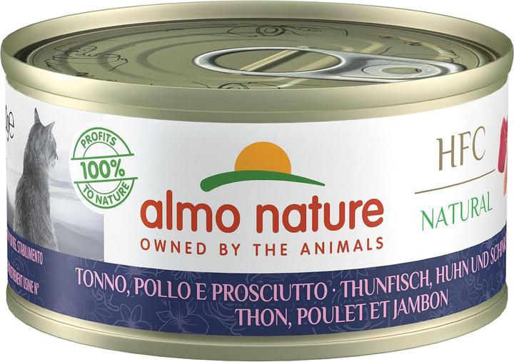 Image du produit Almo Nature HFC Cuisine Cat thon, poulet & jambon (Adulte, 1 pcs, 70 g)