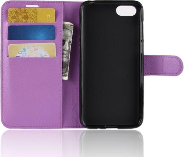 Actual product image MU Classic Litchi Leather Bookcover Series (Huawei Y5 (2018))