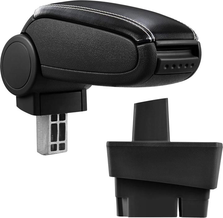 Image du produit Pro-Tec Accoudoir central Ford Focus I avec compartiment de rangement Similicuir noir avec coutures blanches