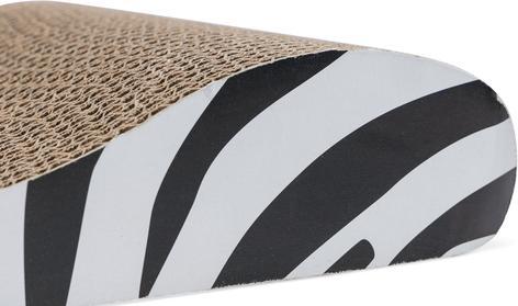 Image du produit Karlie Carton Planche à gratter Zebra (6 cm, Marron)