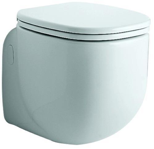 Image du produit Geberit Siège WC 500 BY ANTONIO CITTERIO charnières chromées, avec couvercle blanc